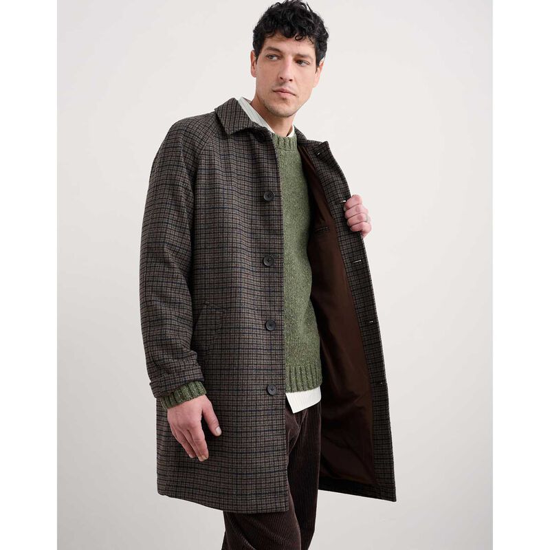 Seasalt Cornwall Roskorwell Coat Cadan Pepper image number 2